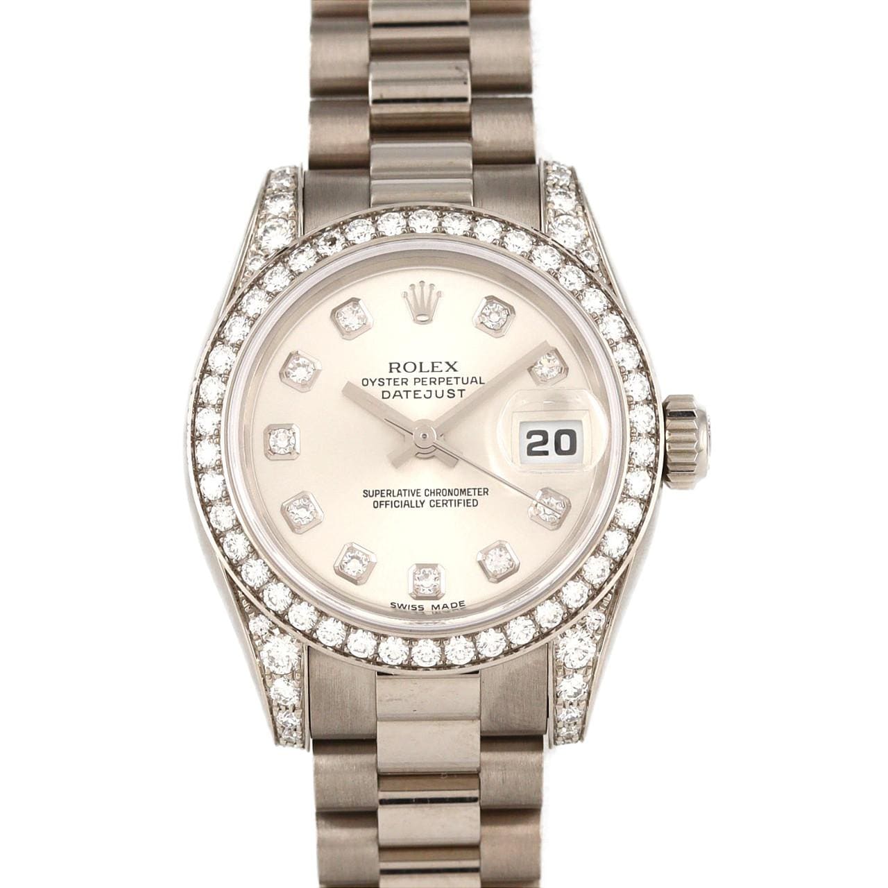 ロレックス デイトジャスト 179159G WG 自動巻