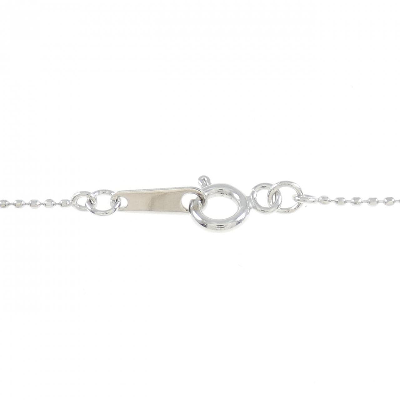 PT900/K18WG ダイヤモンド ネックレス 0.50CT