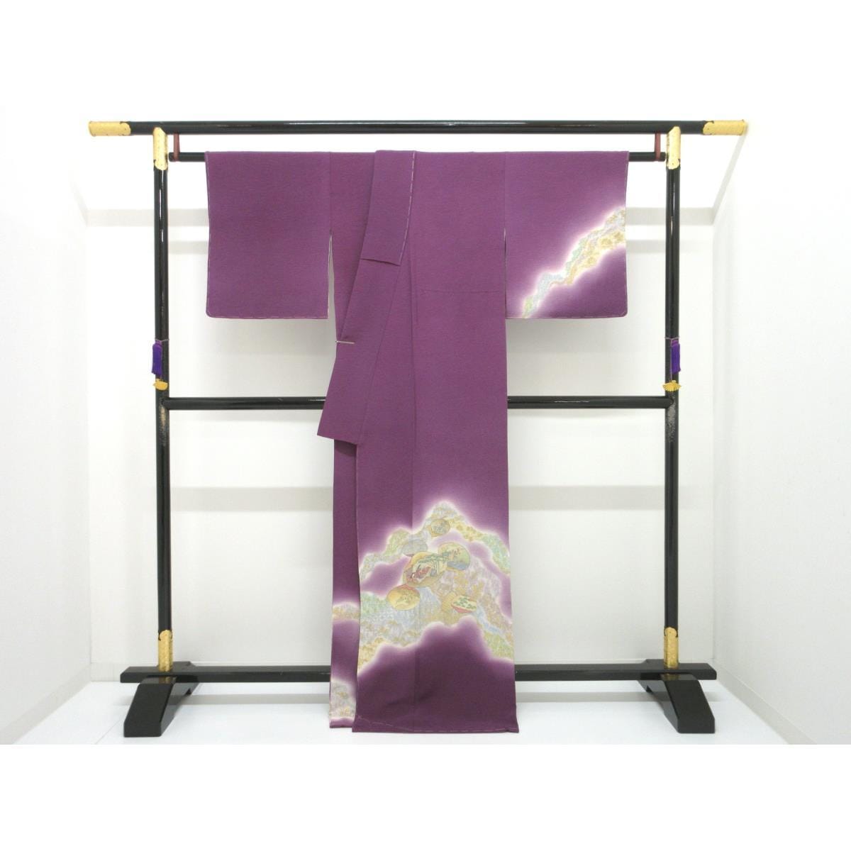 【未使用品】訪問着　身幅２Ｌ寸【樽本伊勢蔵】