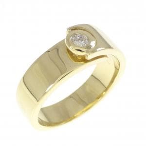 K18YG ダイヤモンド リング 0.10CT