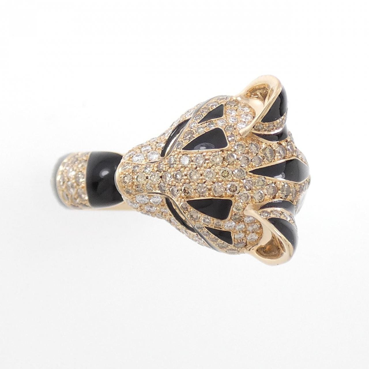 Boucheron Fuzzy Leopard Cat Ring