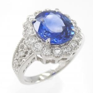 PT900 サファイヤ リング 3.444CT
