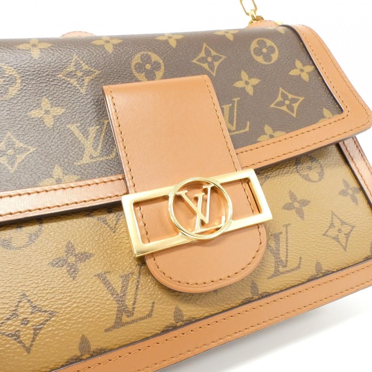 LOUIS VUITTON Monogram Reverse Dauphine MM M45958 肩背包