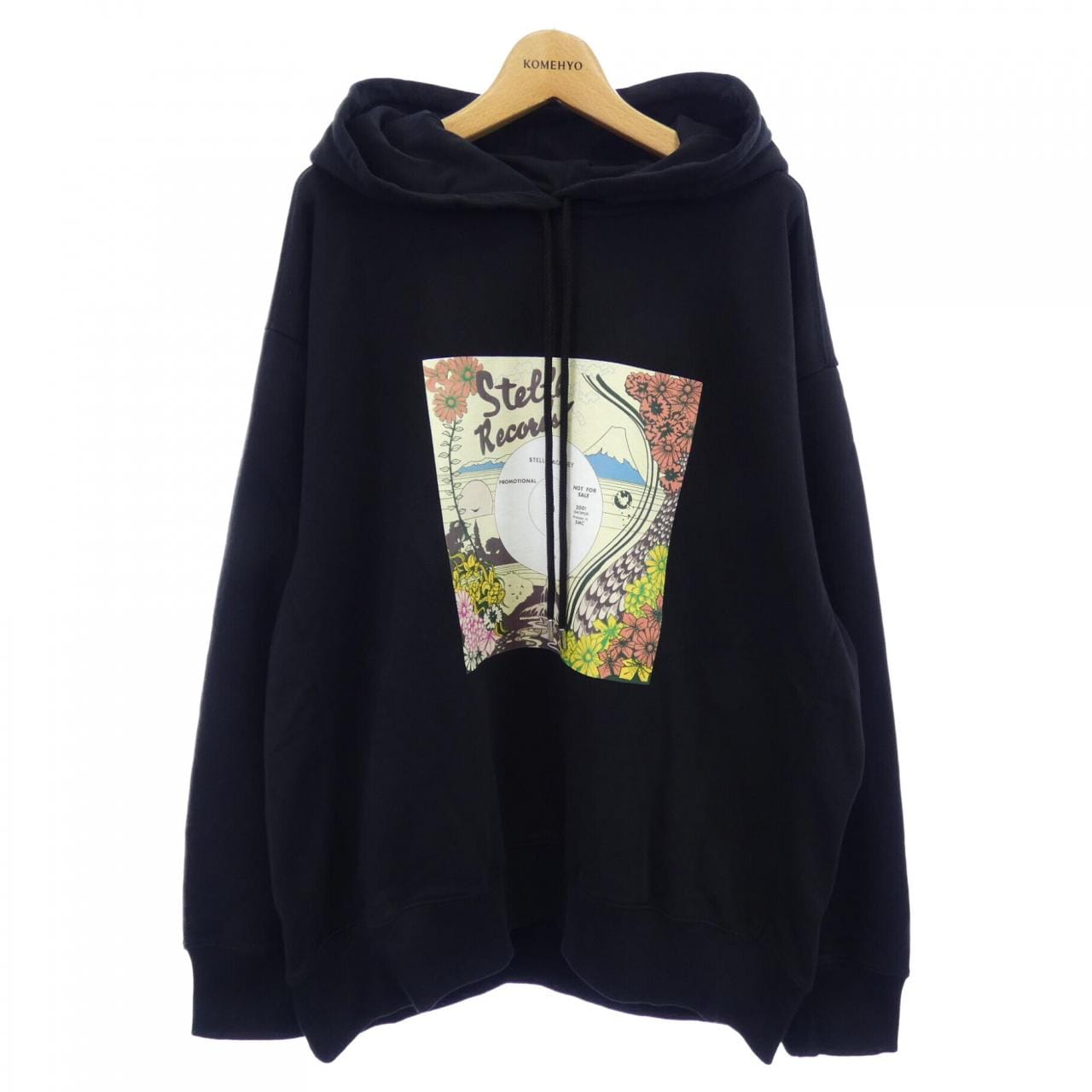 ステラマッカートニー STELLA MCCARTNEY レコードフーディ パーカー