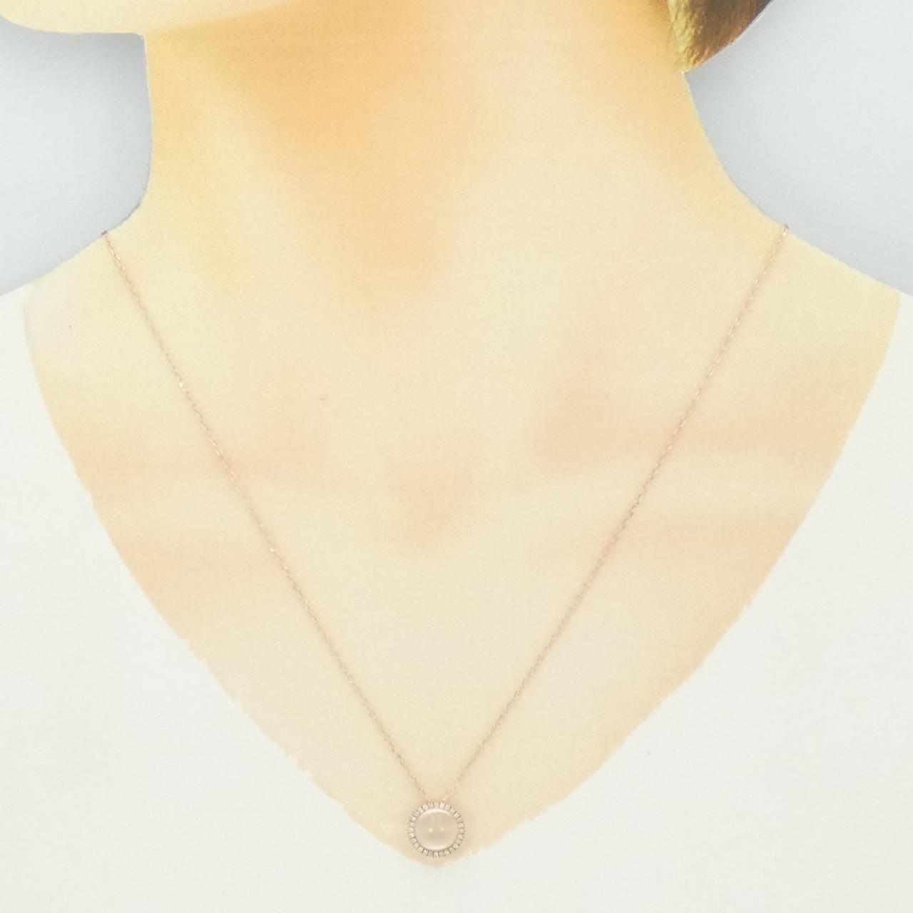 10KPG/K10PG ムーンストーン ネックレス 2.00CT