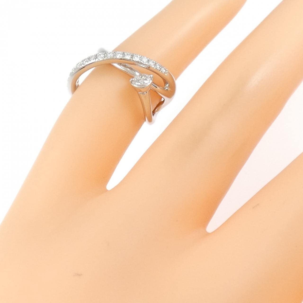 トモコ　コデラ シューティング スター リング 0.25CT