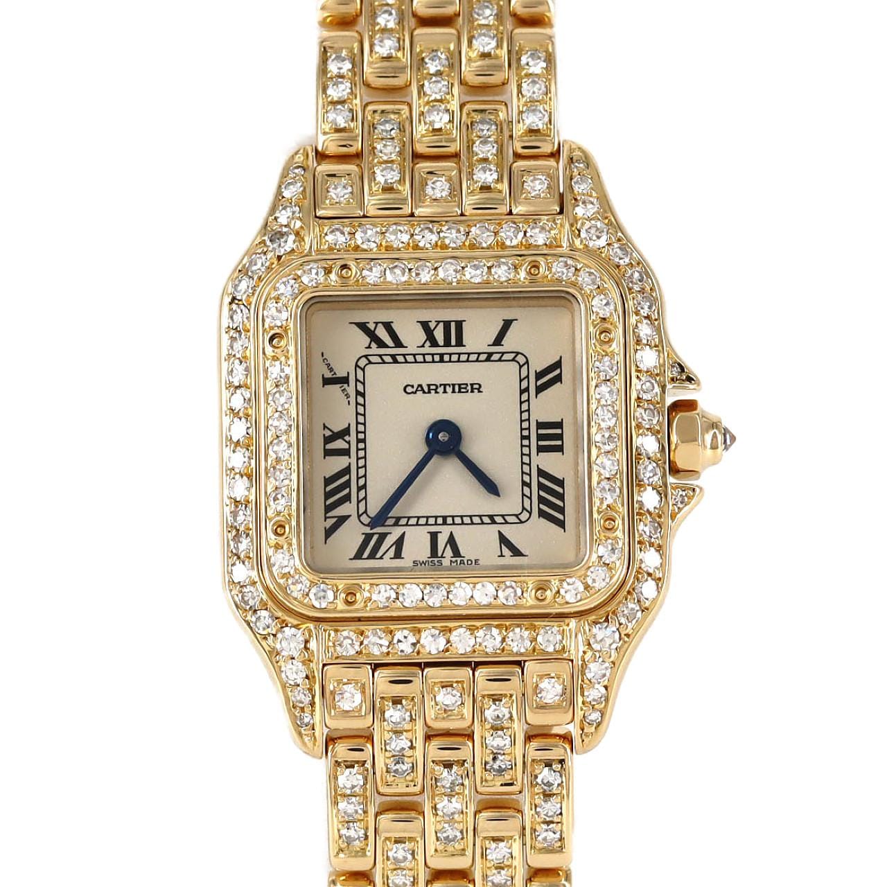 カルティエ パンテールSM YG/2D･ブレスD 88370448 YG クォーツ