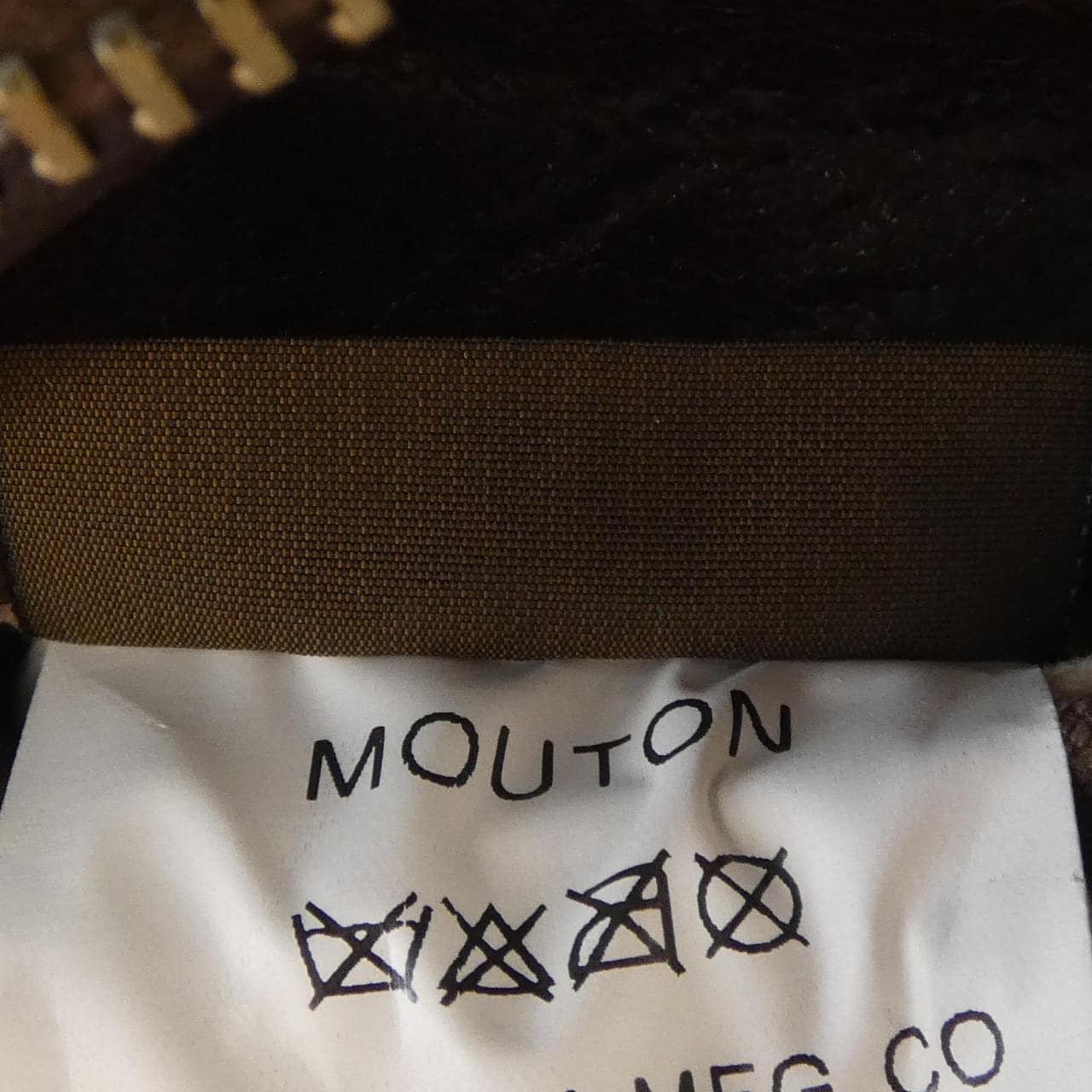 ザフュー THE FEW B-7 AERO LEATER ムートンコート