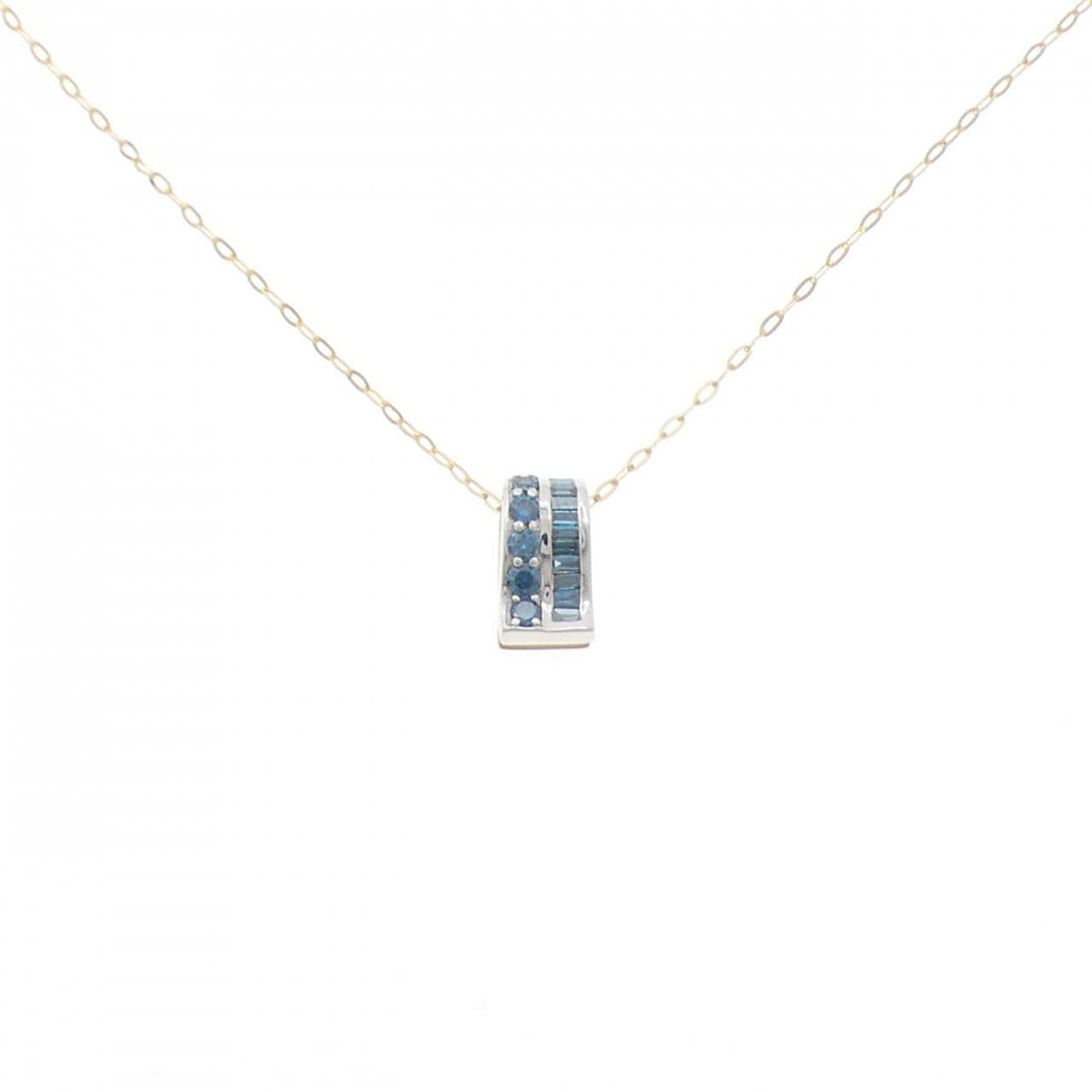 ジーエスティービー ダイヤモンド ネックレス 0.37CT