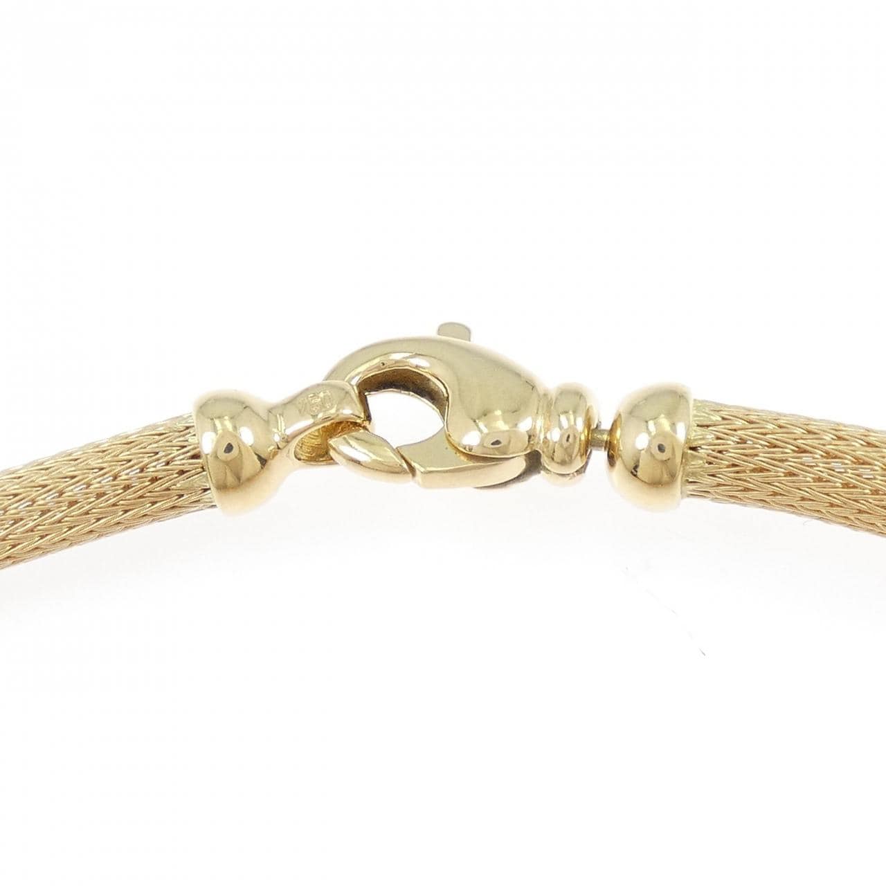 K18YG/750YG 心形鑽石項鍊 1.63克拉