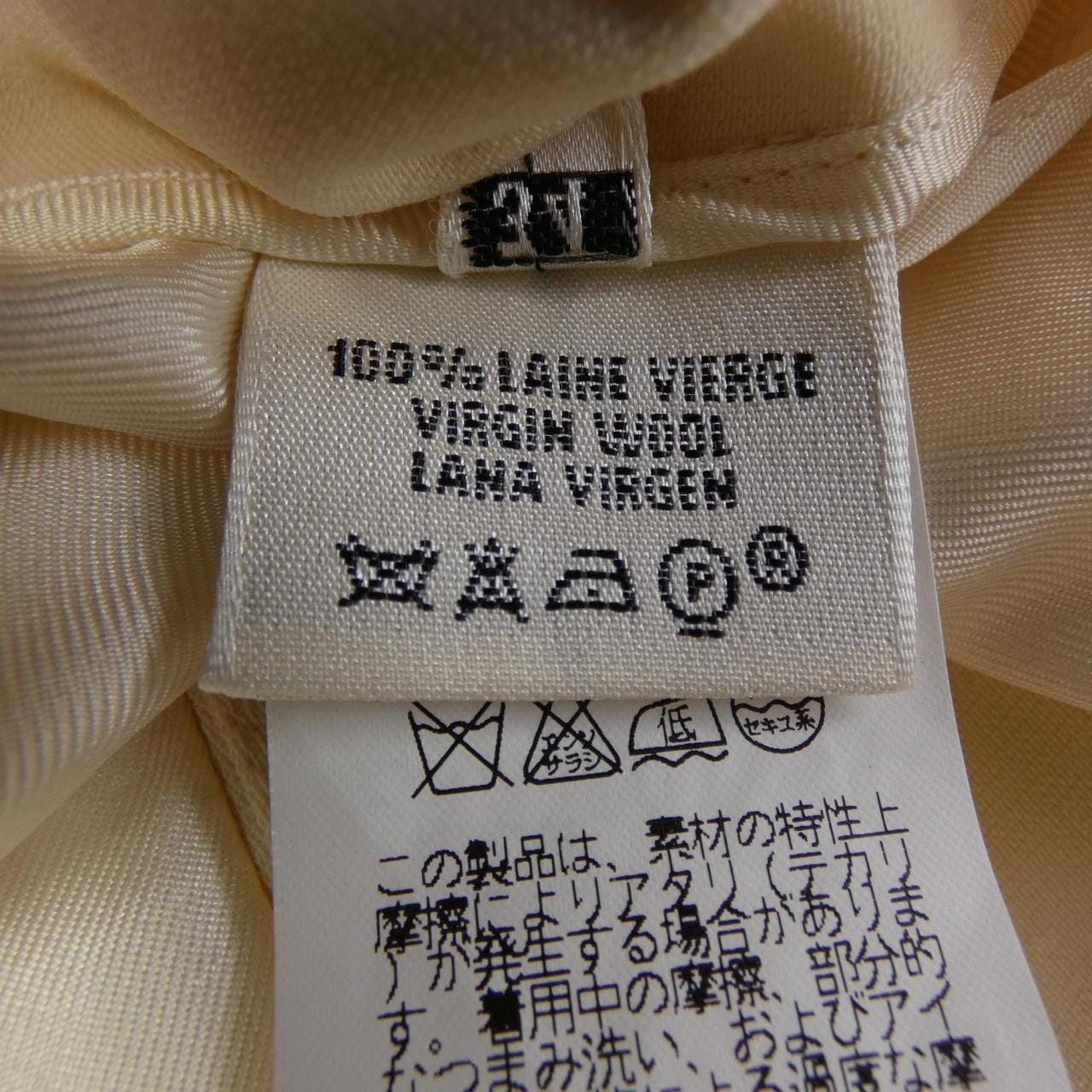 エルメス HERMES バックジップ スカート