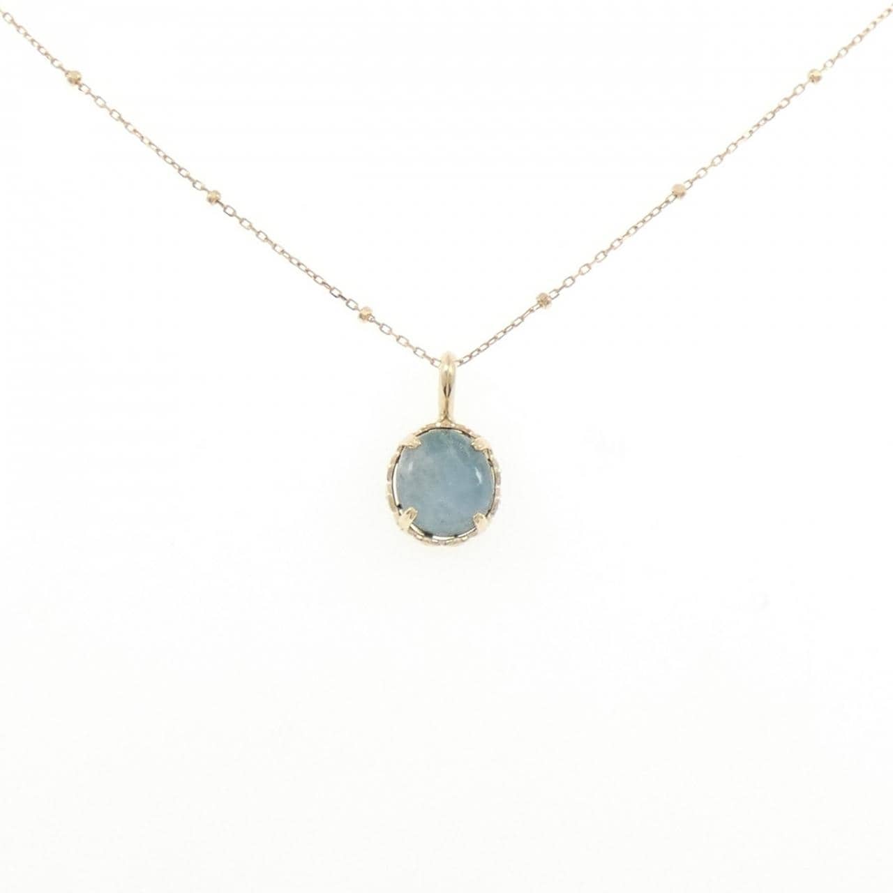 アガット ムーンストーン ネックレス