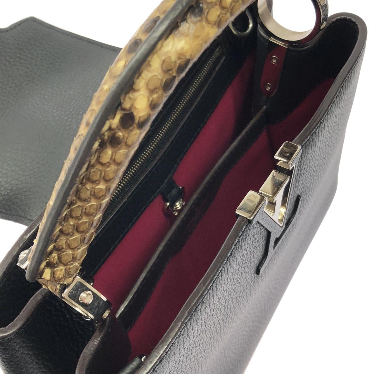 ルイヴィトン エキゾチック レザー カプシーヌBB N92040 バッグ