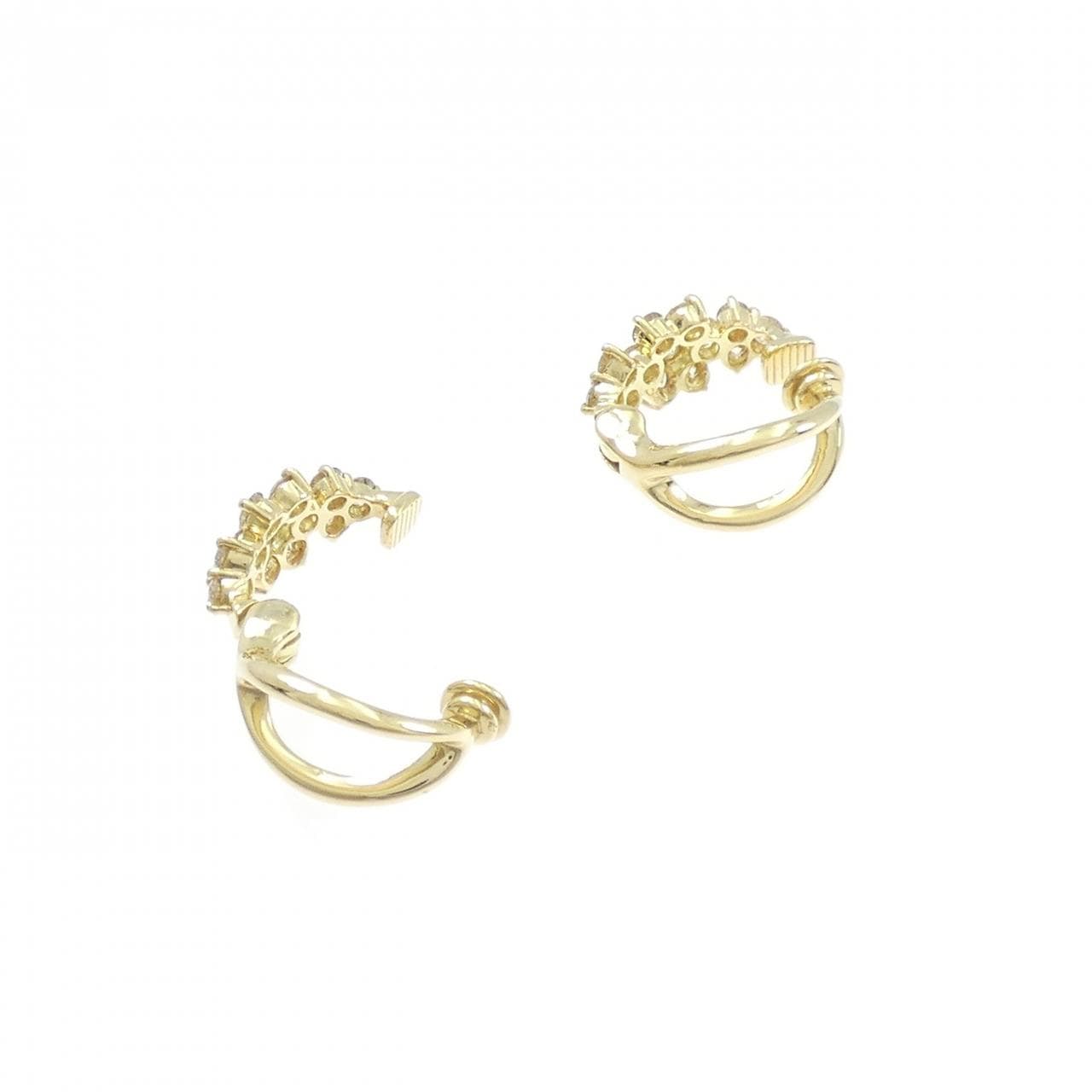 K18YG ダイヤモンド イヤリング 1.00CT
