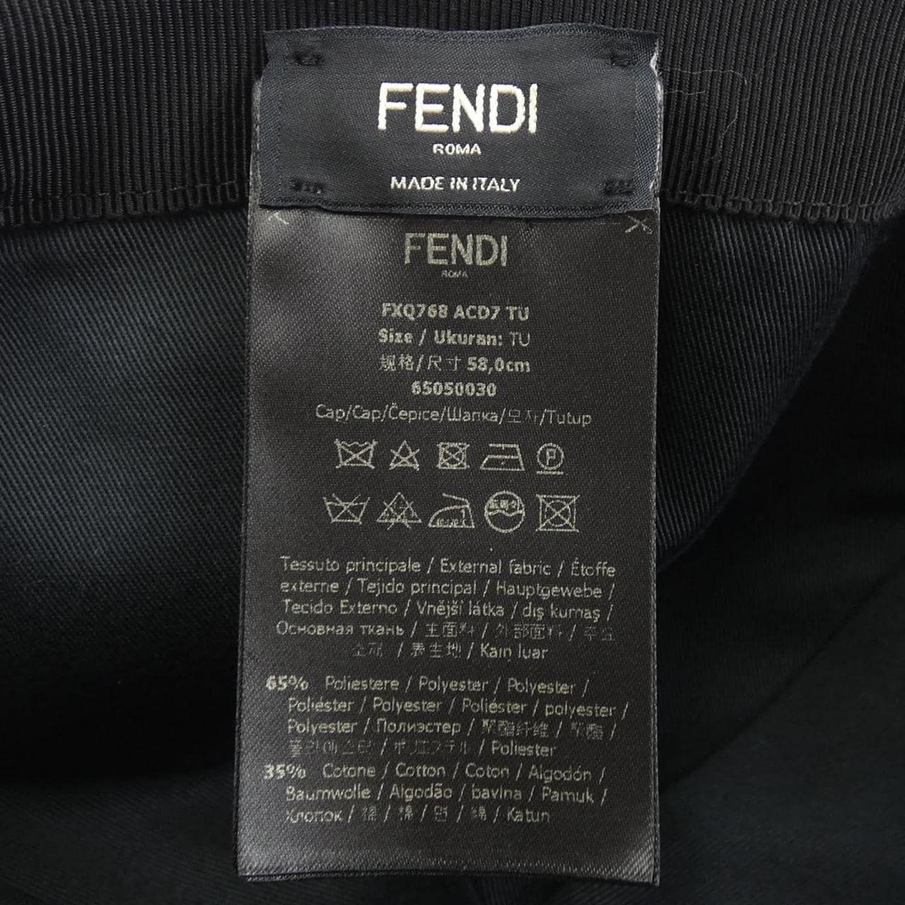フェンディ FENDI キャップ