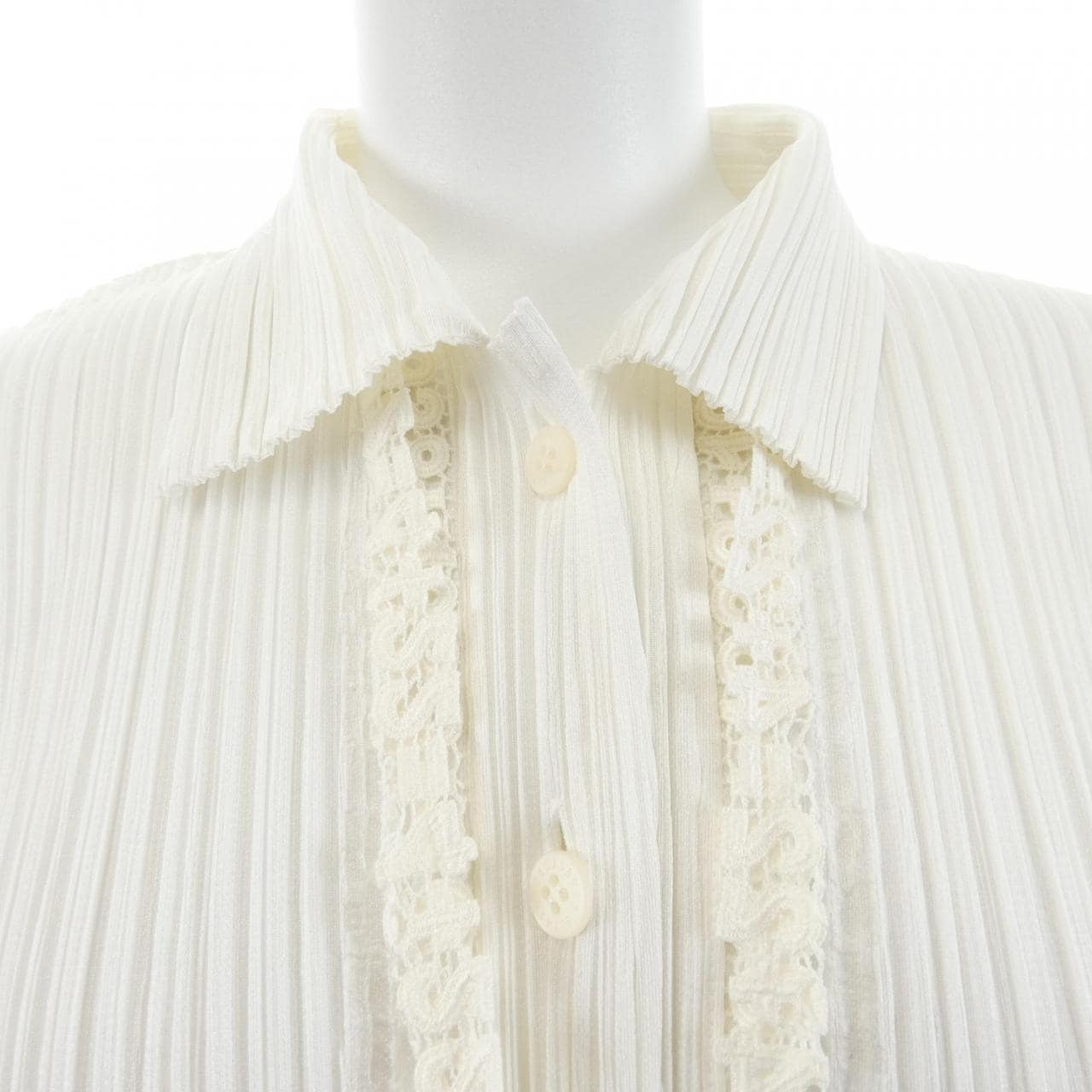 プリーツプリーズ PLEATS PLEASE 2008 数字レース PP81-JJ773 7562122 シャツ