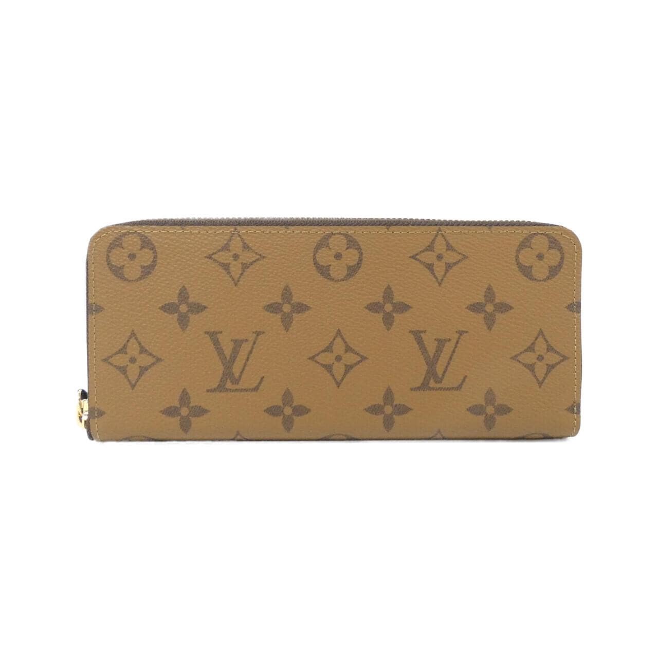 ルイヴィトン モノグラム リバース ポルトフォイユ クレマンス M82336 財布