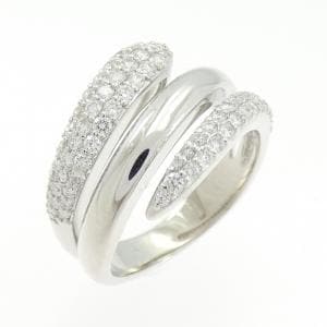 K18WG ダイヤモンド リング 0.71CT