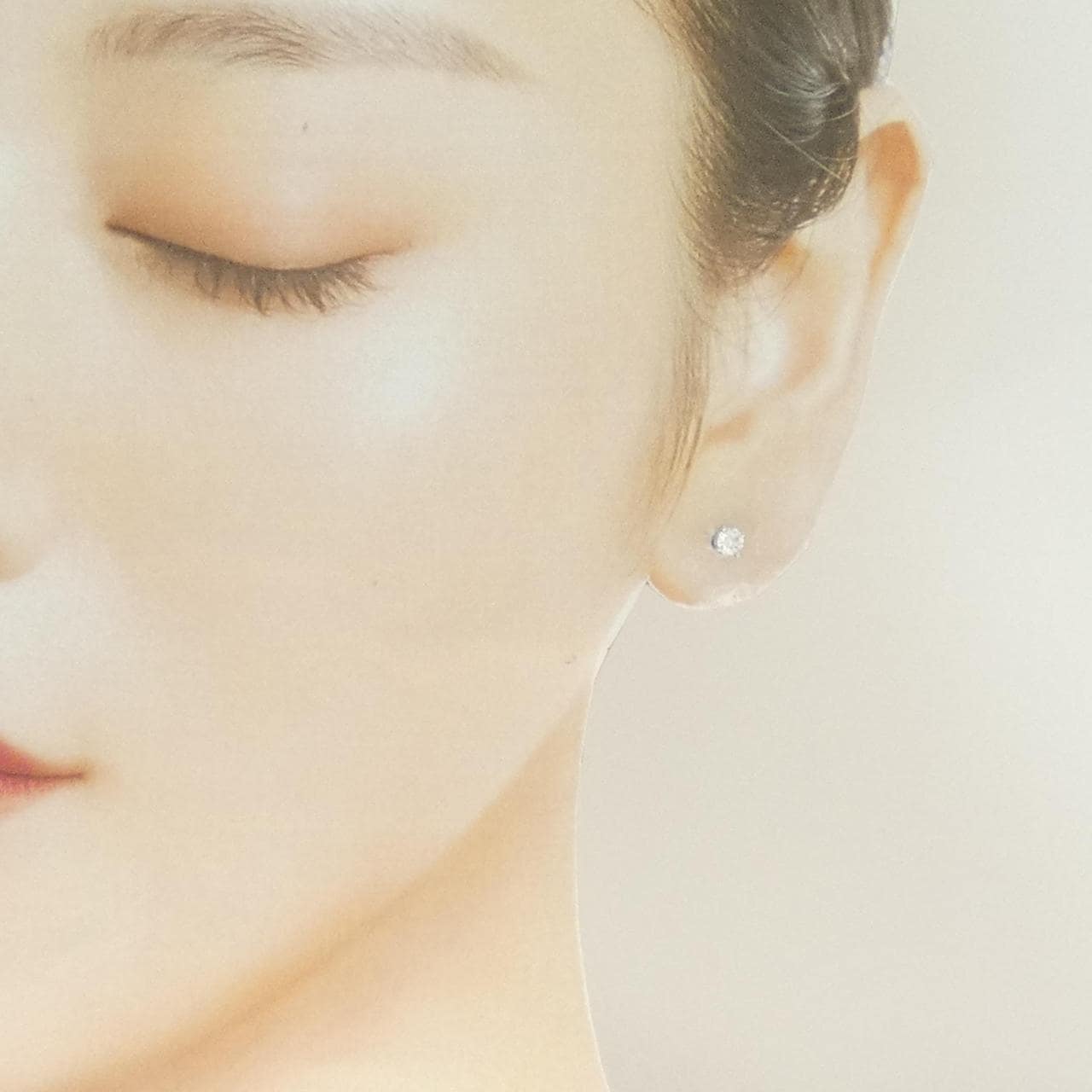 ティファニー ソリティア ピアス 片耳