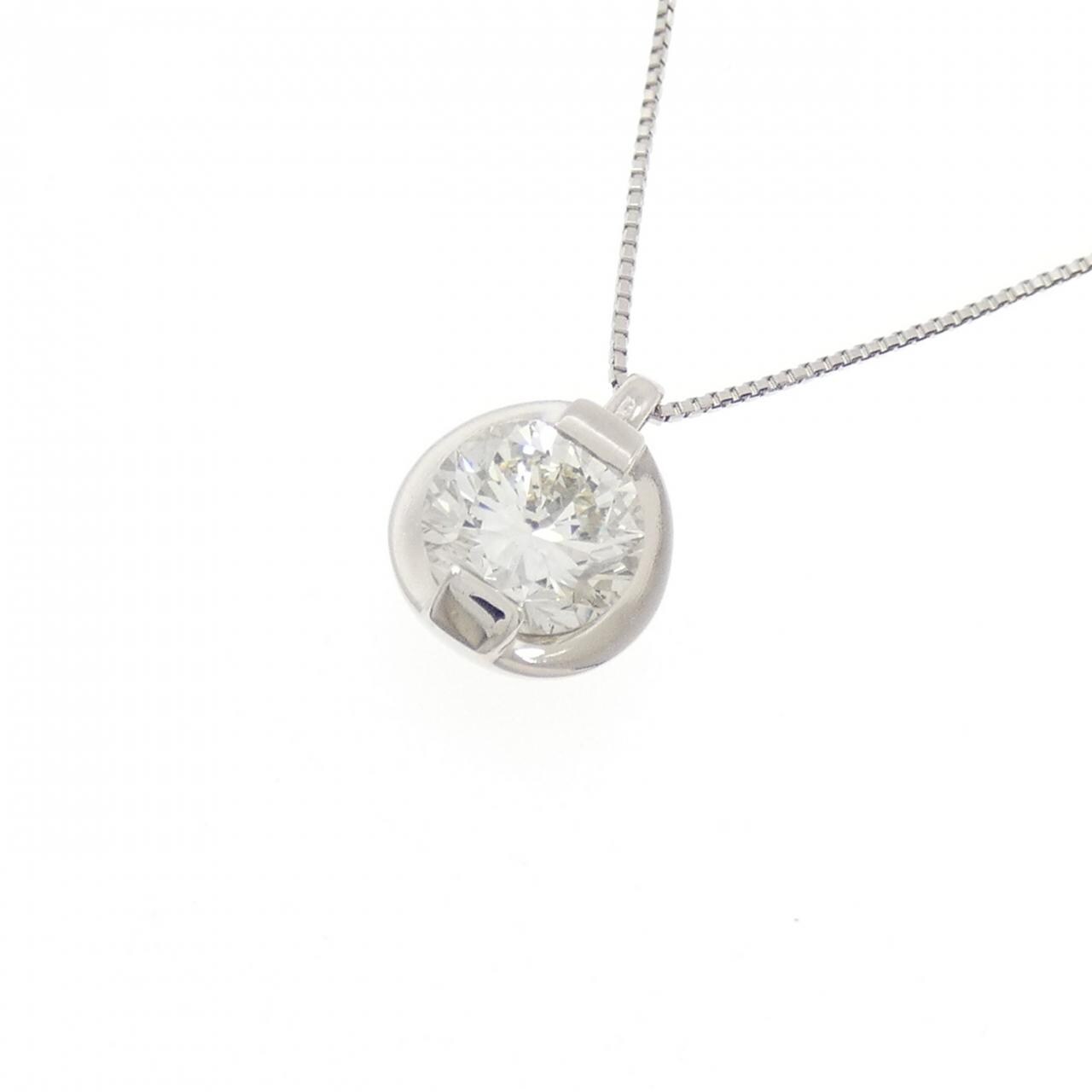 PT900/PT850 ダイヤモンド ネックレス 1.05CT