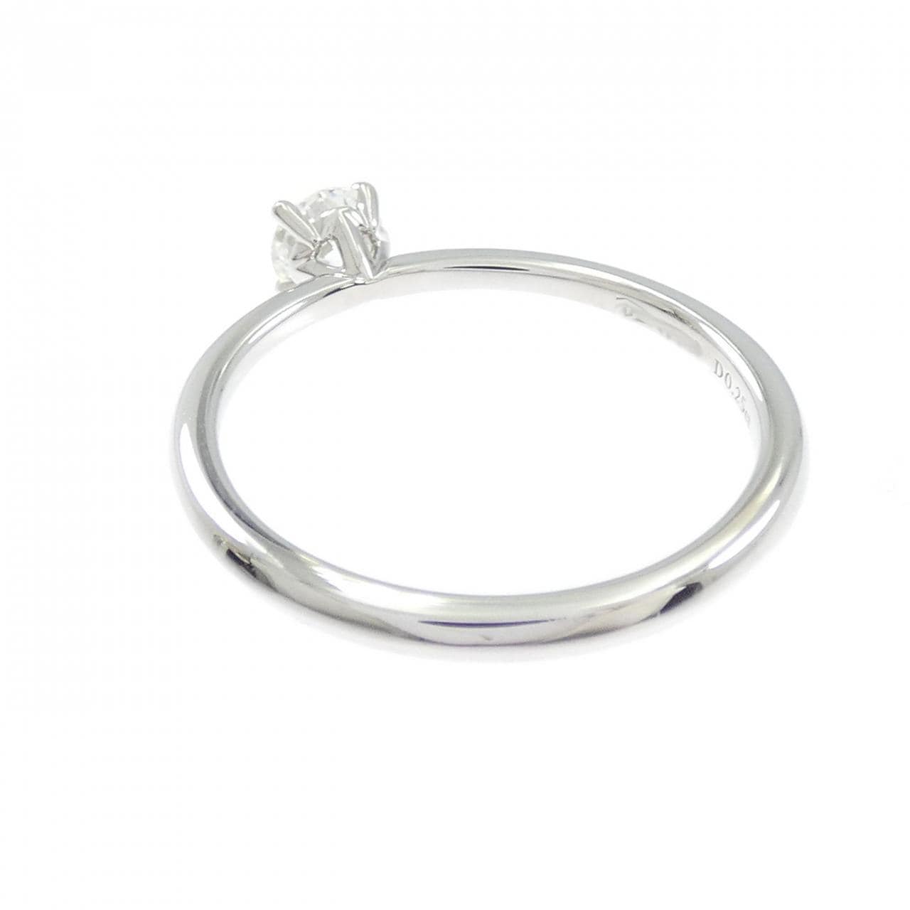 ティファニー トゥルー リング 0.25CT I VVS1 3EXT