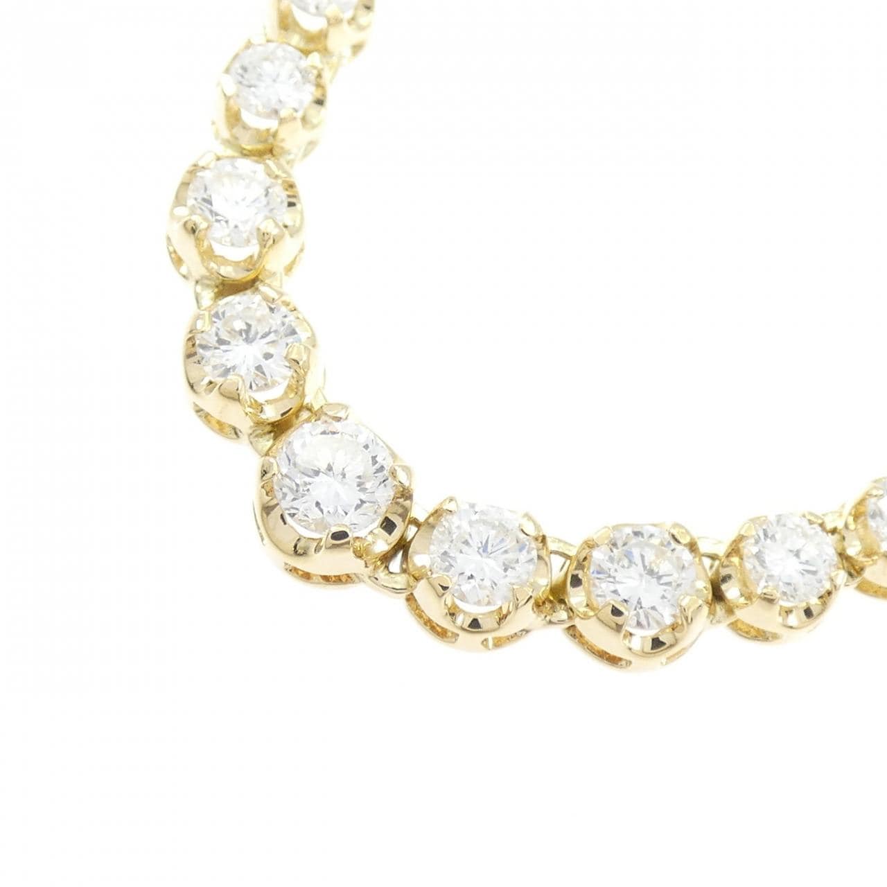 K18YG ダイヤモンド ネックレス 5.00CT