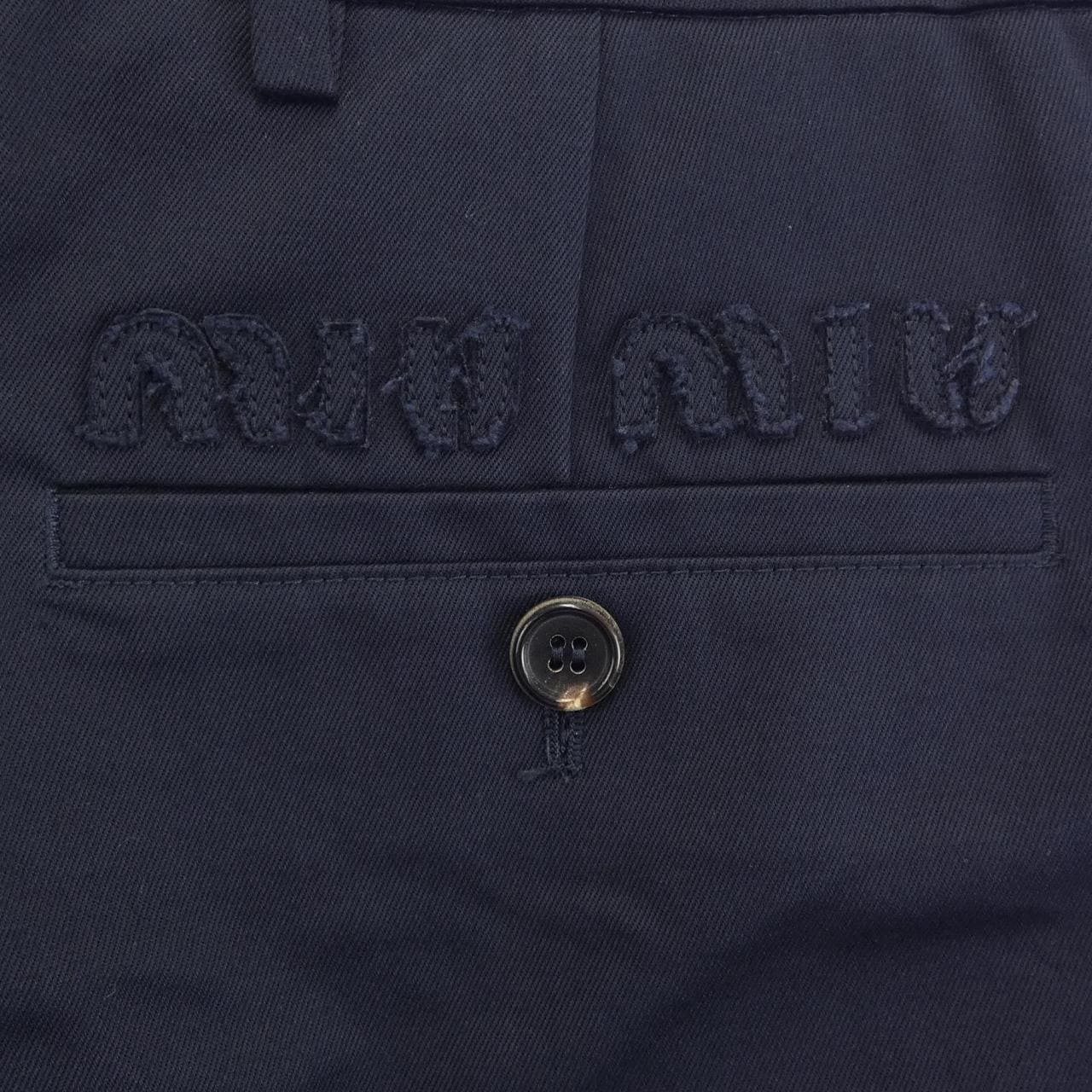 MIU MIU Miu Logo 长裤 MP1585 10YP