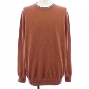 エルメス HERMES ラウンドネックニット ダブルリブH *22-5710. ニット