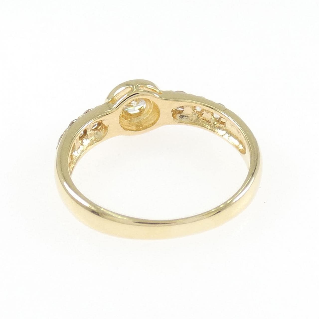 K18YG ダイヤモンド リング 0.45CT