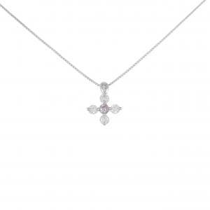 PT ピンクダイヤモンド ネックレス 0.134CT