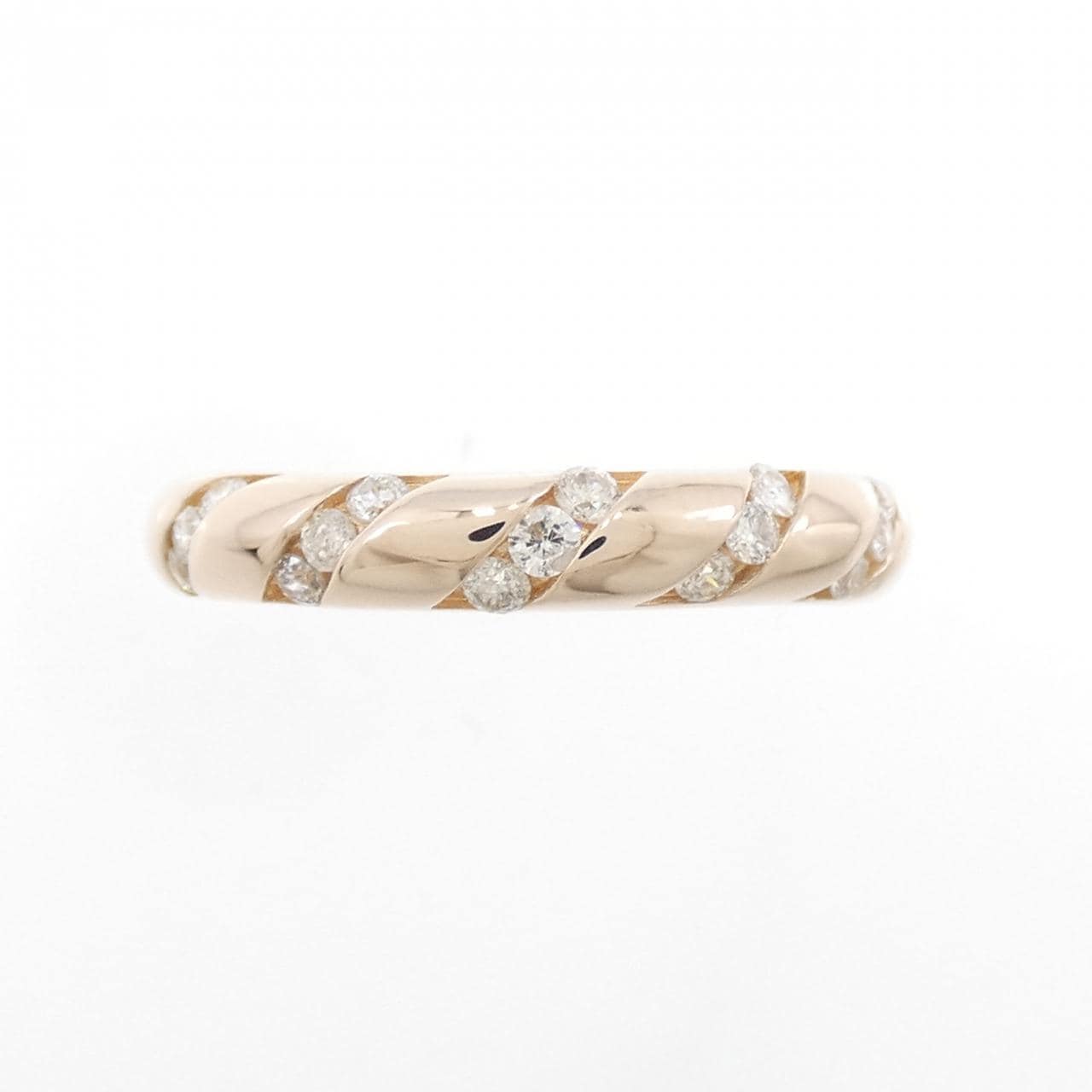 K18PG ダイヤモンド リング 0.17CT