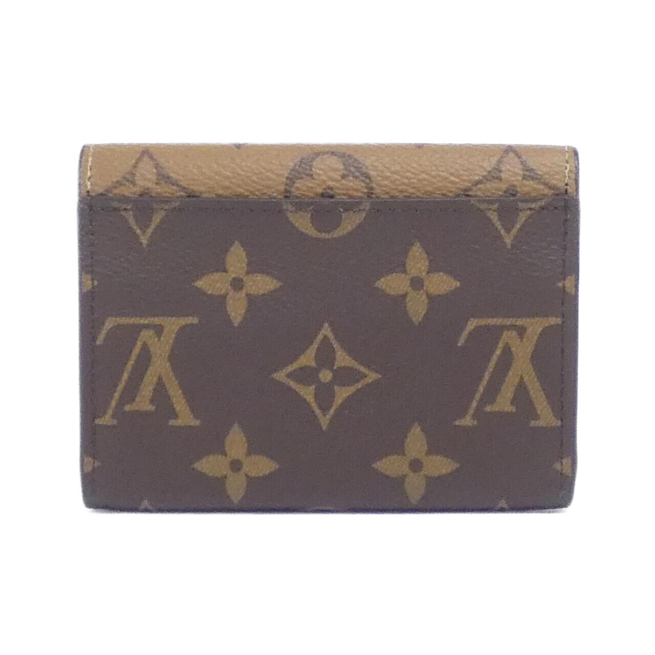 LOUIS VUITTON Monogram Reverse Porte Monet Rosali M82333 INCASE