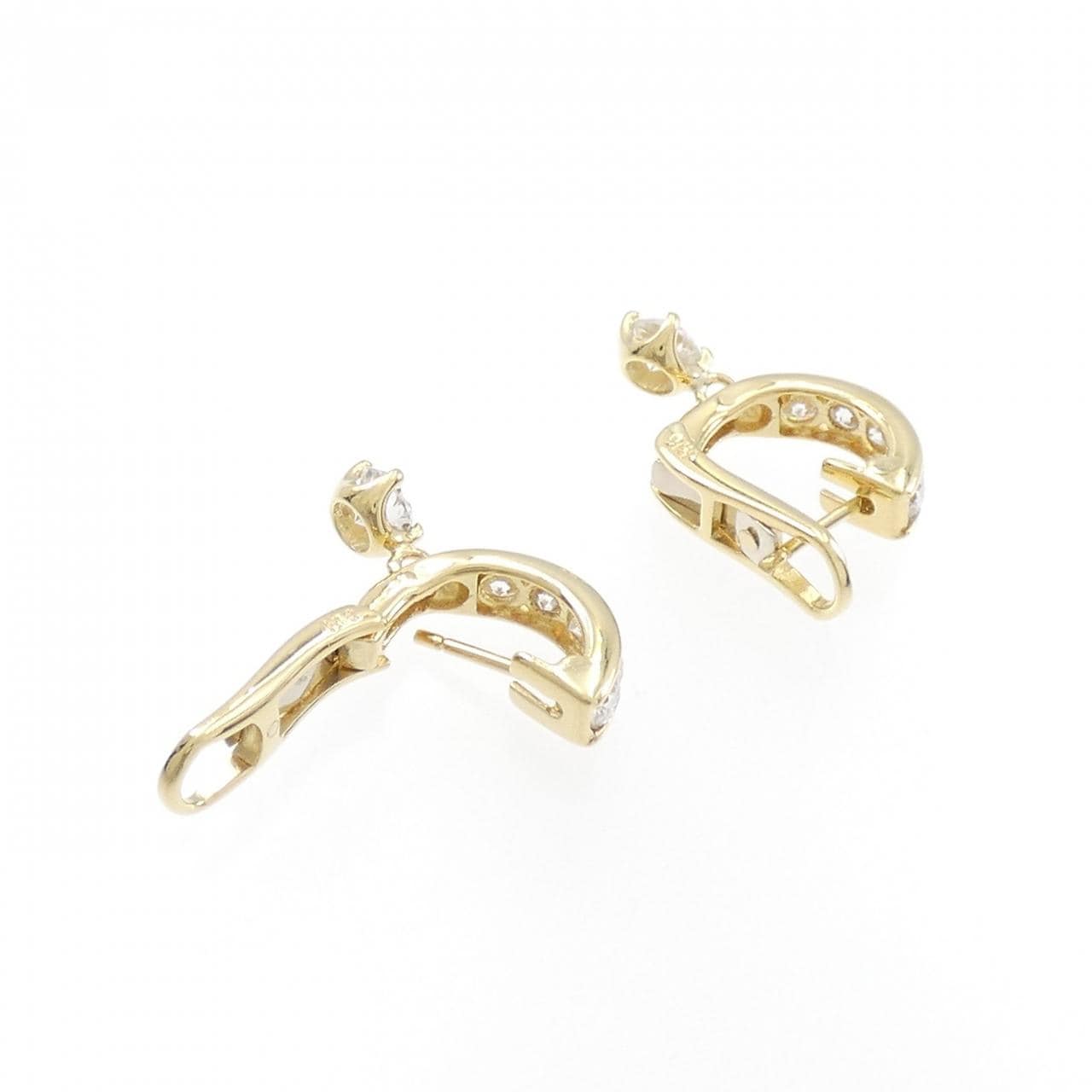K18YG Diamond Earrings 0.82CT