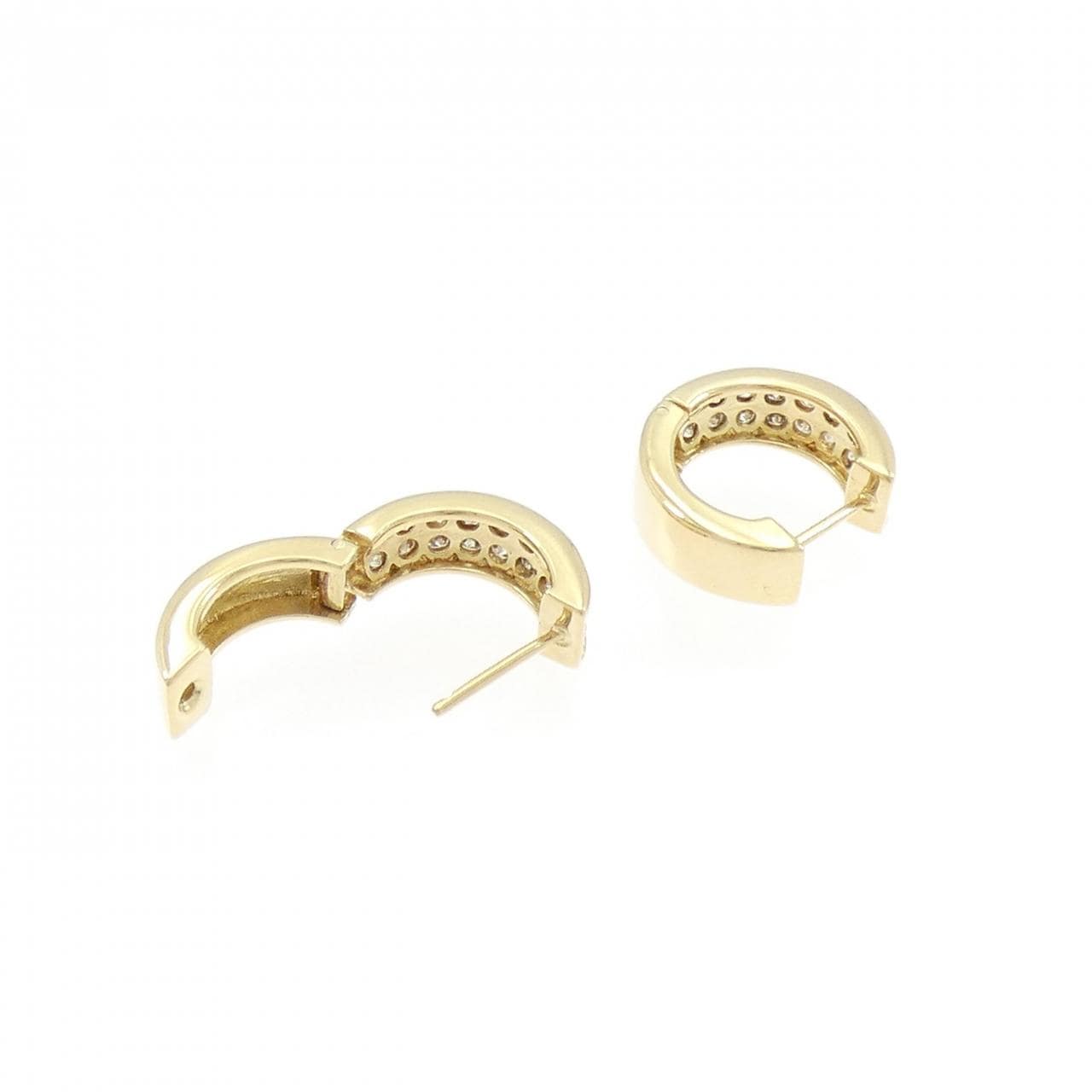 K18YG ダイヤモンド ピアス 1.20CT