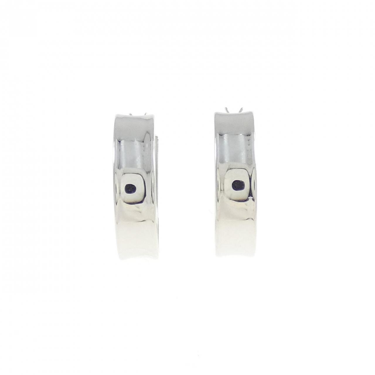 [新品] K18WG 圓環耳環