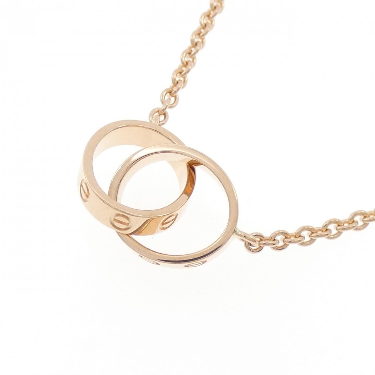 カルティエ ベビーラブ ネックレス