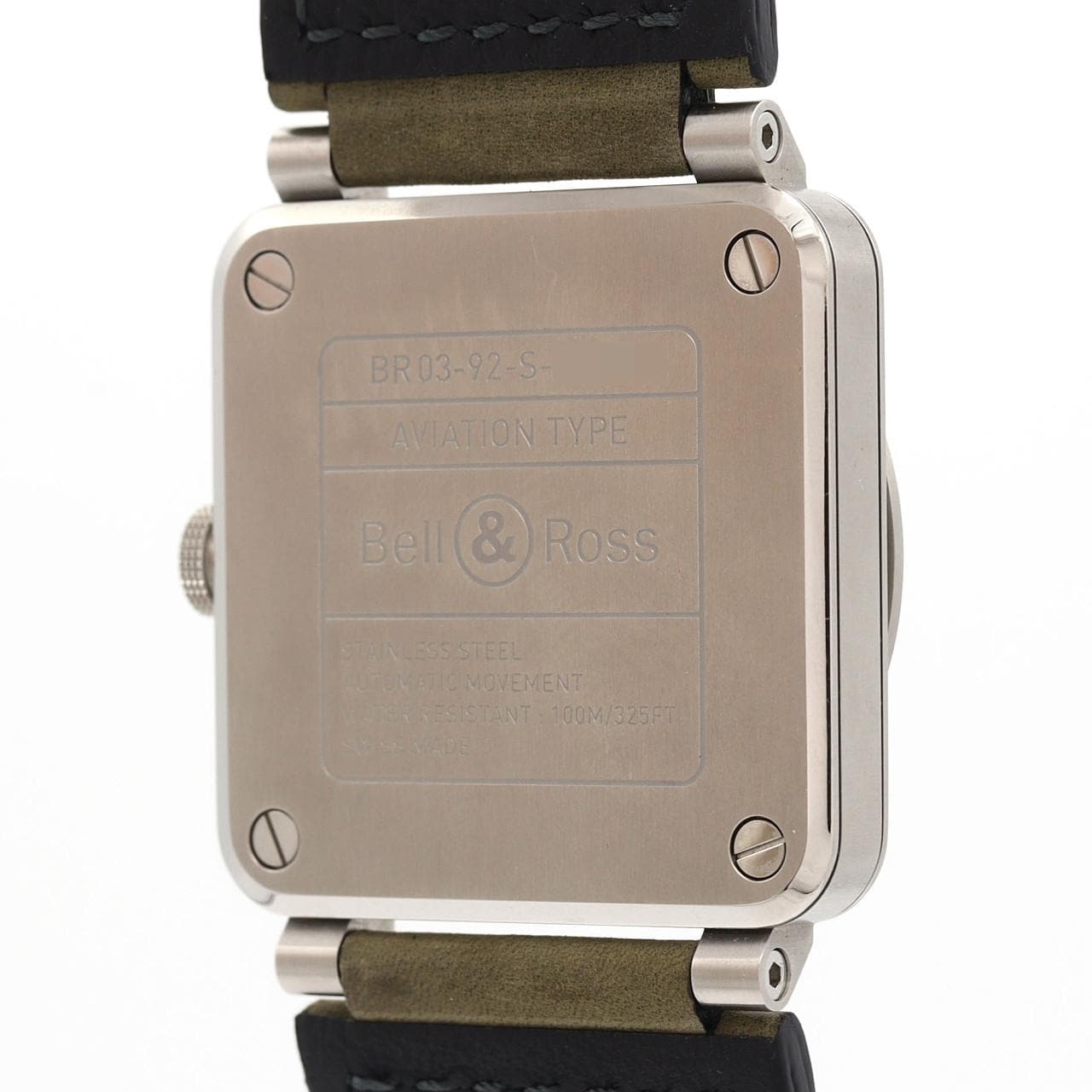【ノーメンテナンス還元価格】ベル&ロス BR03-92グレーラム BR0392-GC3-ST/SCA SS 自動巻