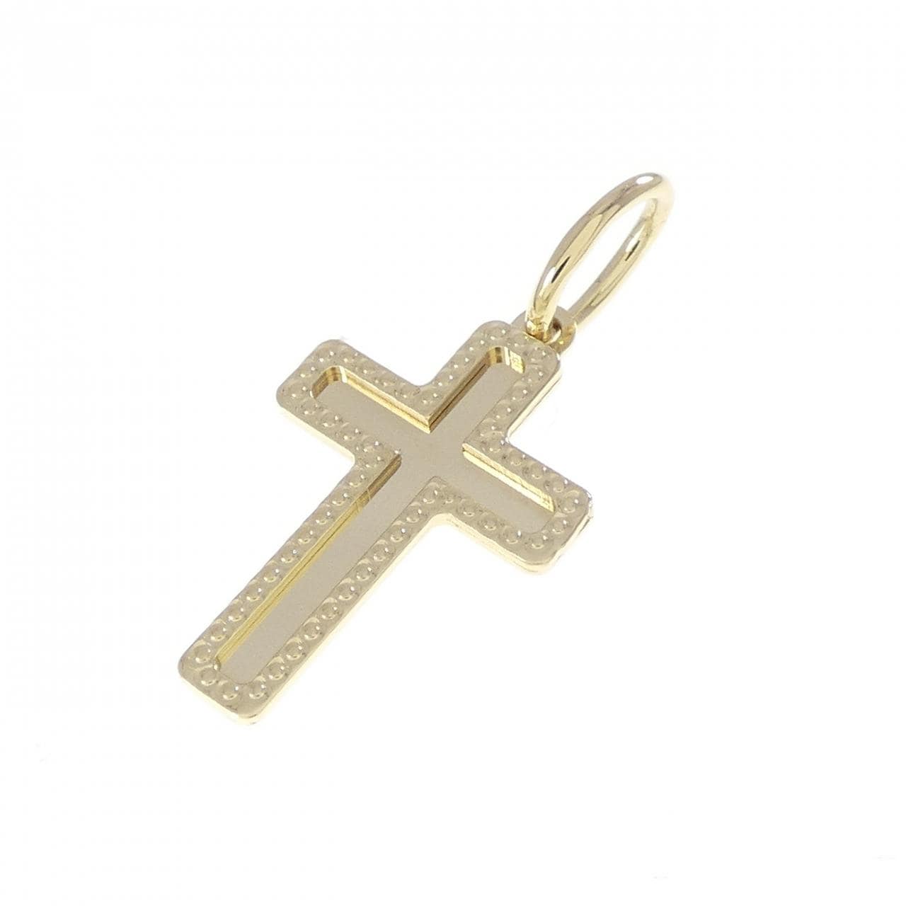 K18YG クロス ペンダント
