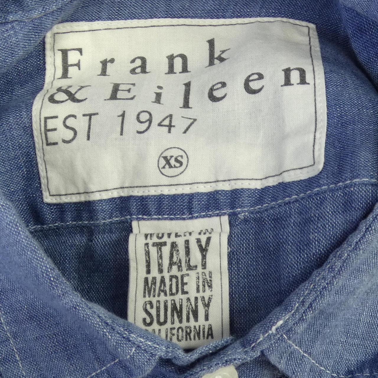 フランクアンドアイリーン FRANK&EILEEN S／Sシャツ