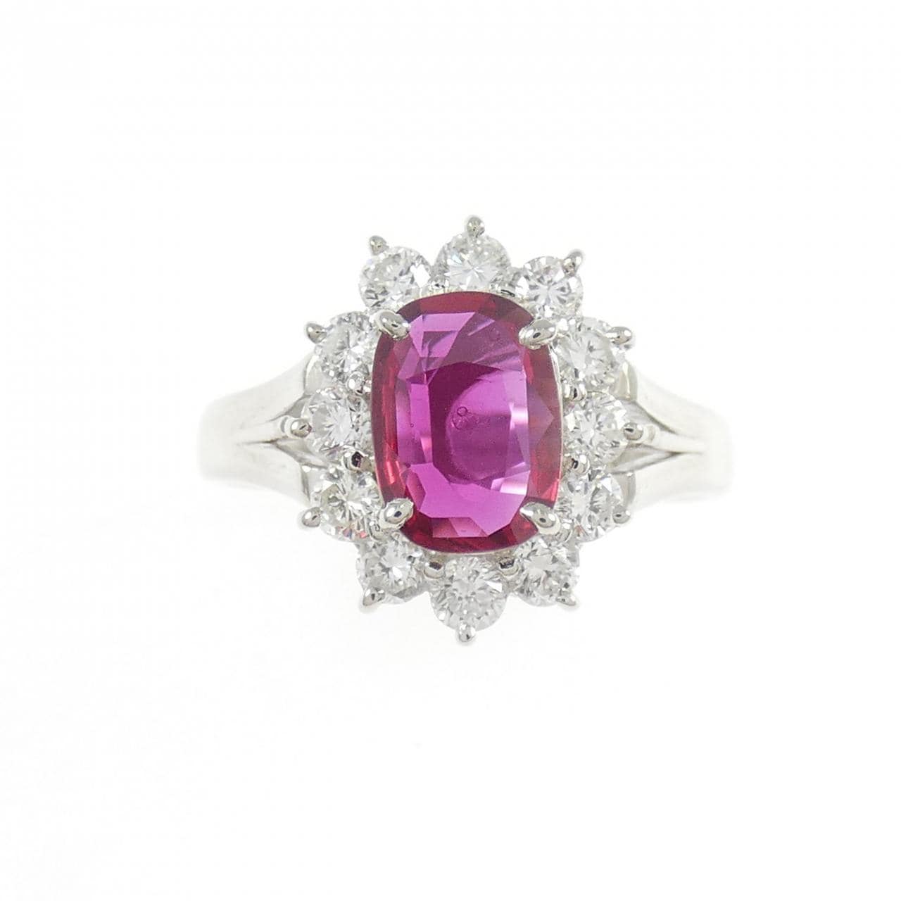 PT900 ルビー リング 0.70CT
