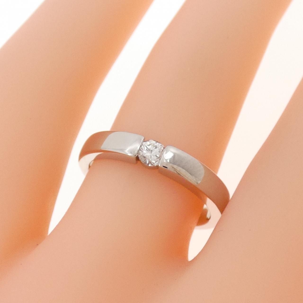 PT950 ダイヤモンド リング 0.112CT