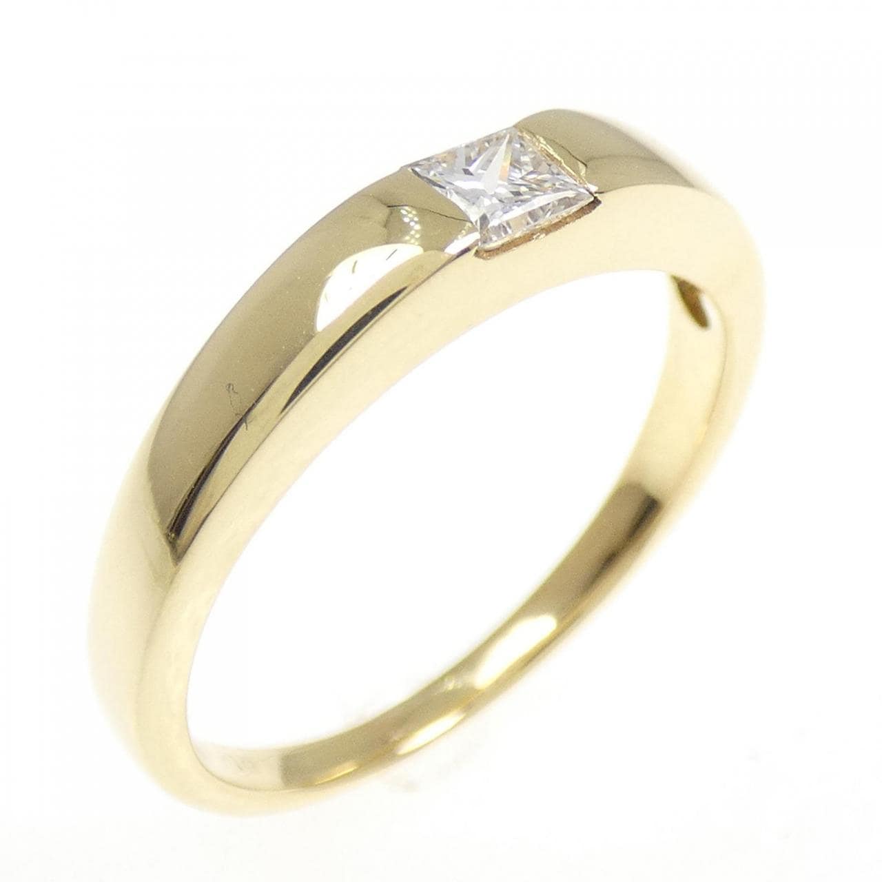 K18YG ダイヤモンド リング 0.19CT