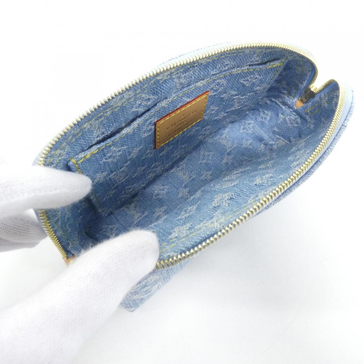 ルイヴィトン モノグラム デニム ポシェット コスメティック M83616 ポーチ