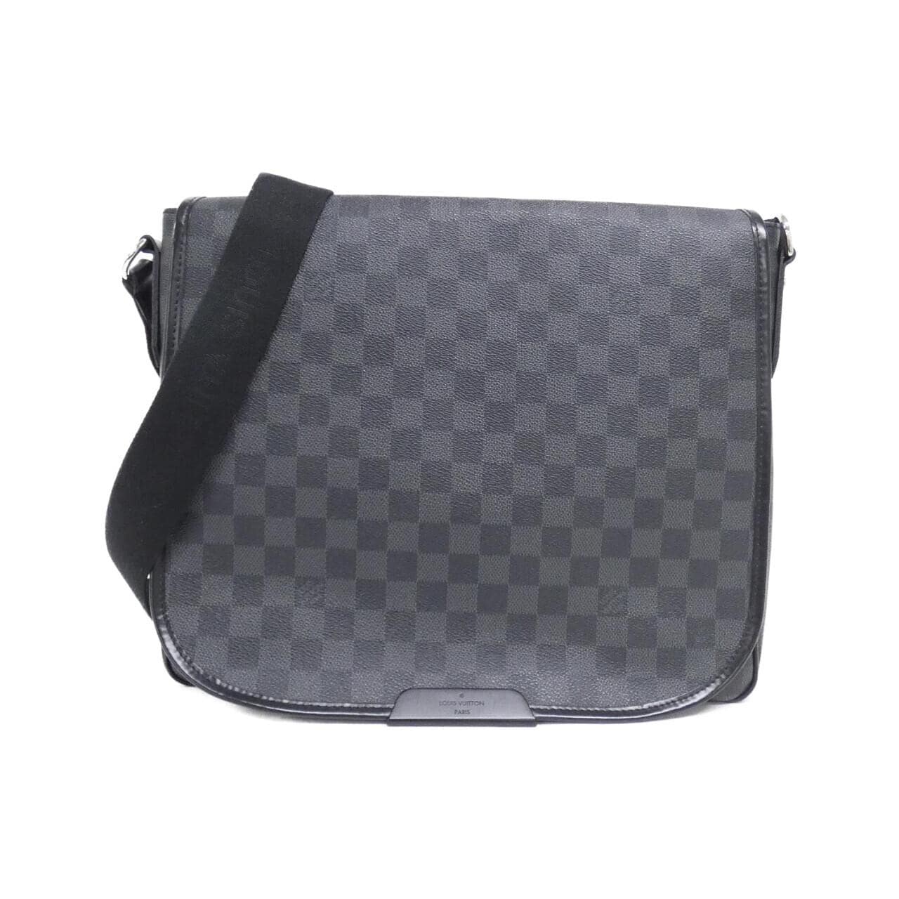 LOUIS VUITTON Damier Graphite Daniel MM N58029 Shoulder Bag
