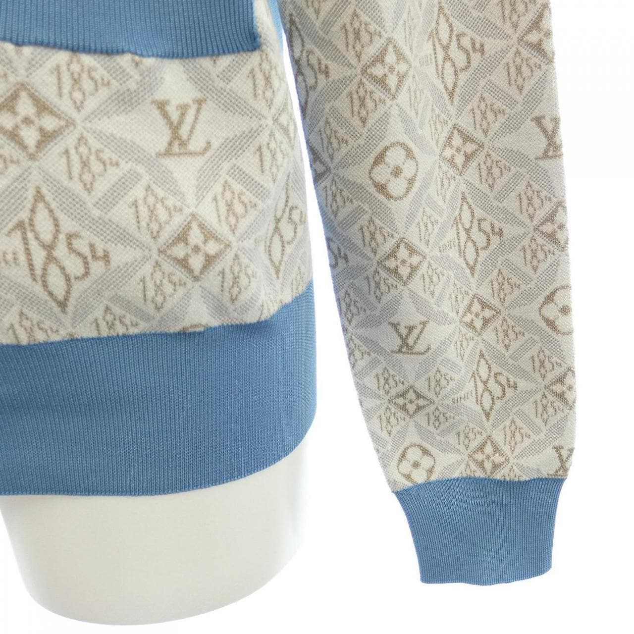 ルイヴィトン LOUIS VUITTON SINCE1854 コントラストトリム FMKC89LW2 カーディガン