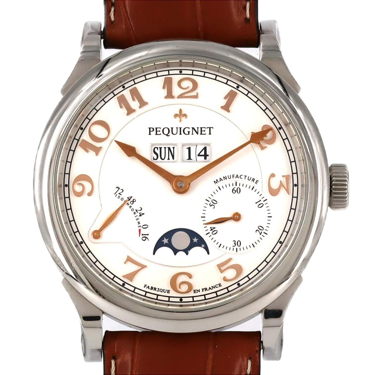 【ノーメンテナンス特価】ペキネ マニュファクチュールパリロワイヤル LIMITED 9007438 SS 自動巻