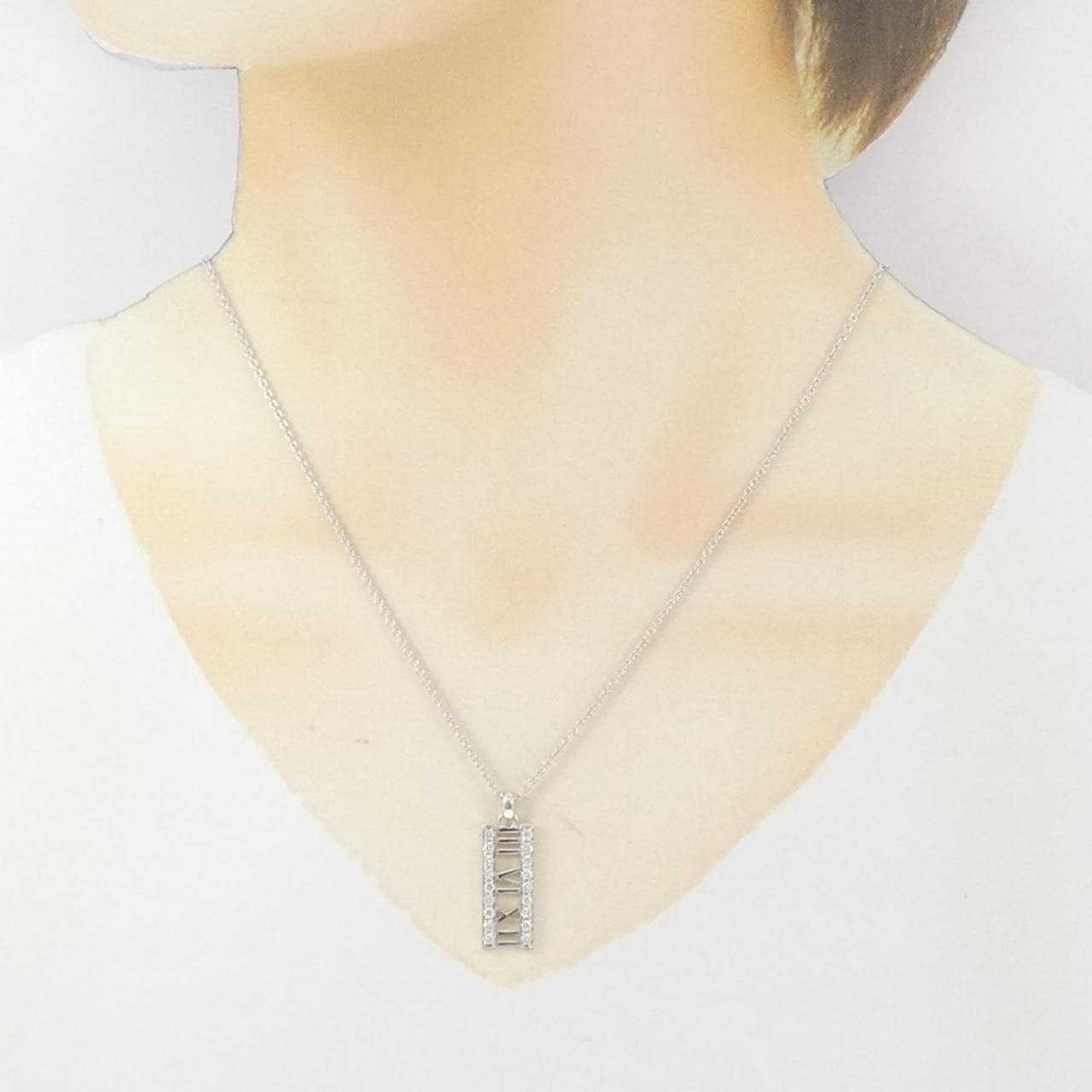 ティファニー アトラス オープンバー ネックレス