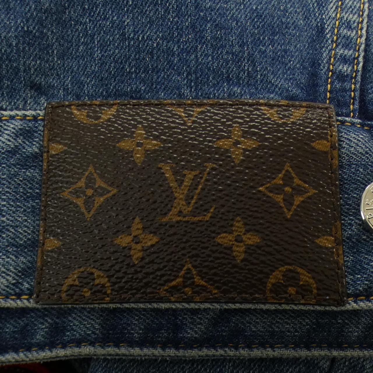 ルイヴィトン LOUIS VUITTON FOJA37GM1 草間彌生 デニムジャケット