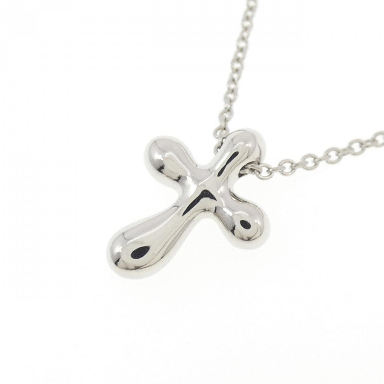 ティファニー ミニクロス ネックレス