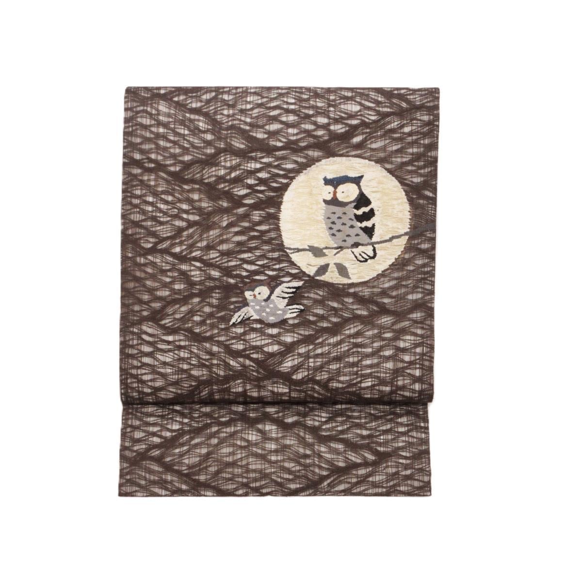【未使用品】夏名古屋帯　すくい織